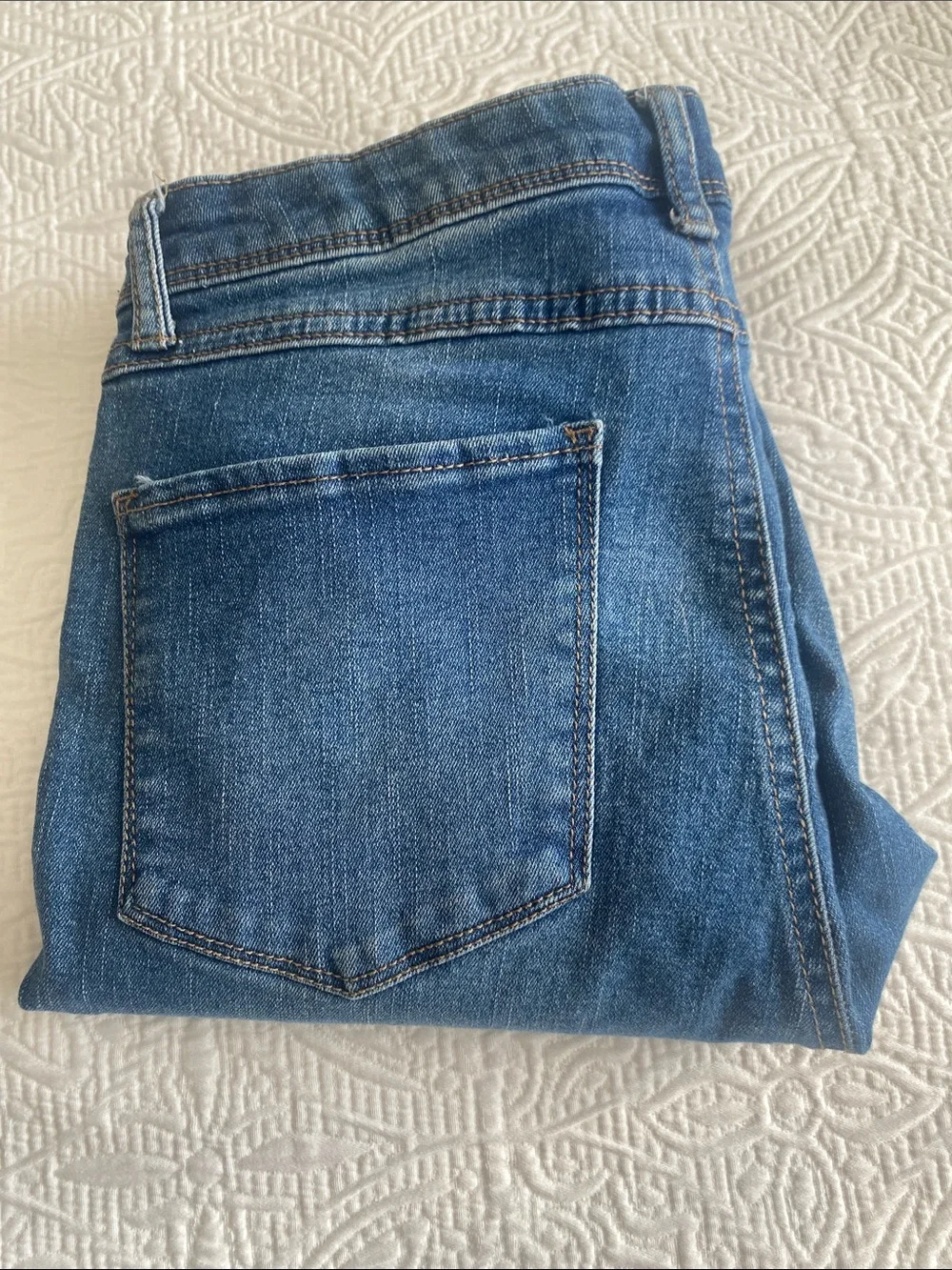 Dip Demim Slim High-Rise Women's Jeans in Medium Blue Sz 6 - Picture 13 of 13